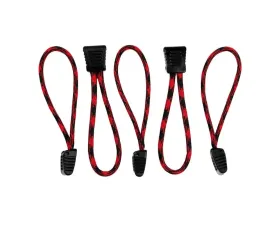 HSP Seats Paracord Zipper Pulls w/ Plastic Grip Pack of 5 Spiderbite
